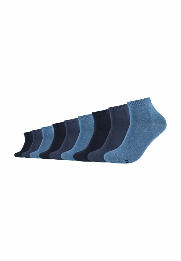 Skechers Kurzsocken Quarter  9er Pack blue