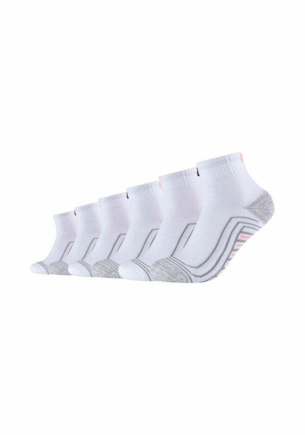 Skechers Kurzsocken Cushioned 6er Pack white mix