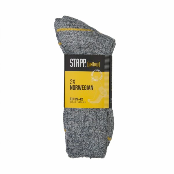 STAPP Yellow Socken "Norwegain 2-Pack"